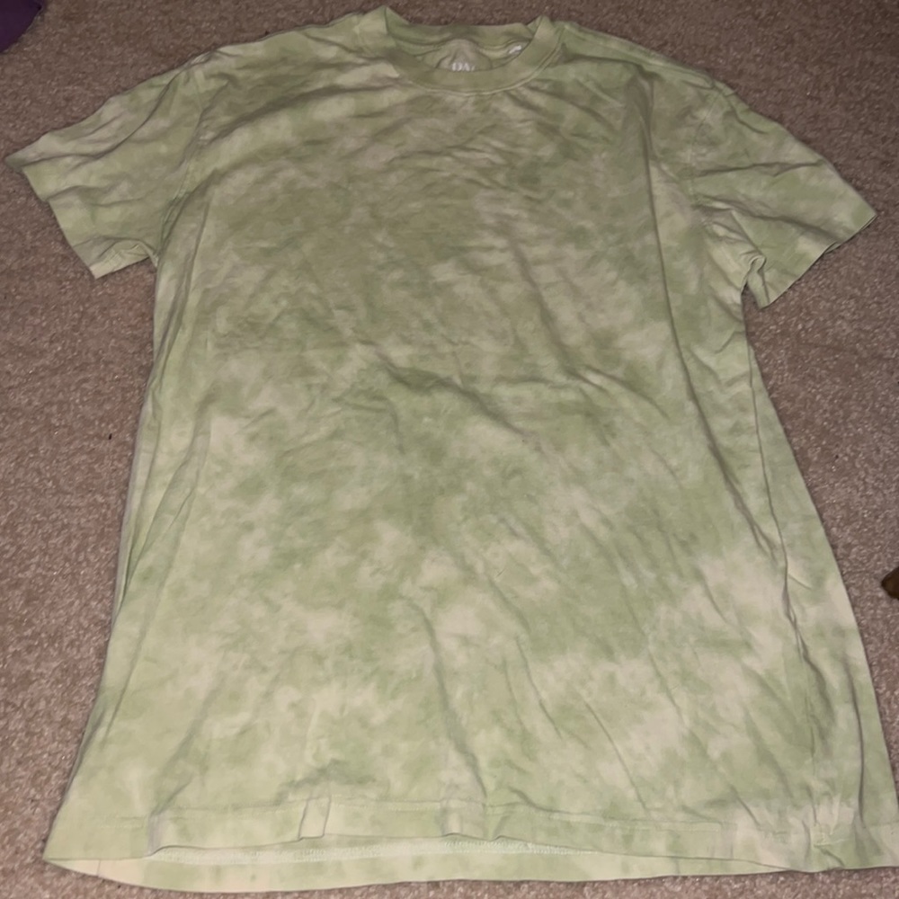 green tie dye tshirt from pacsun XS